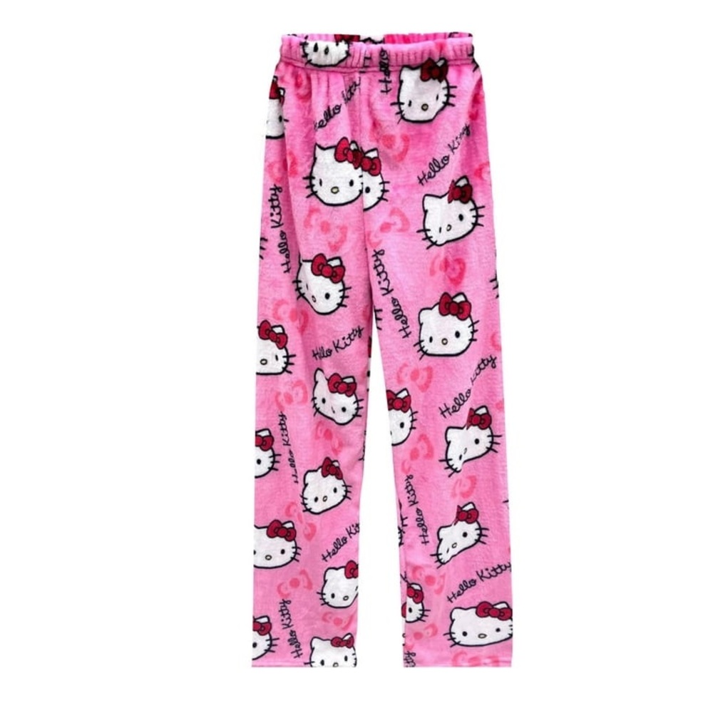 Hello Kitty Pink Pajama Pants womens Size XL